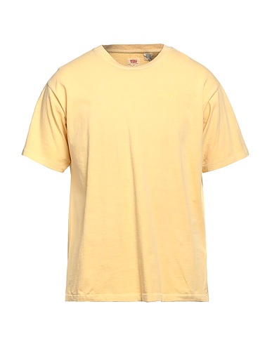 LEVI'S T-shirt Giallo pastello 100% Cotone
