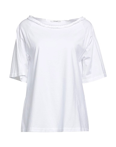 KANGRA Basic T-Shirt White 95% Cotton, 5% Elastane