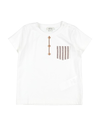 ALETTA T-shirt White 94% Cotton, 6% Elastane