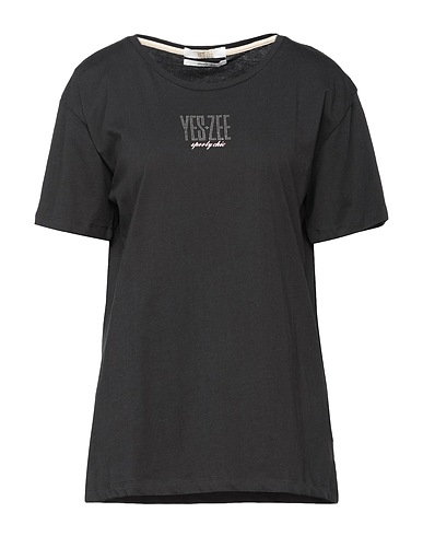 YES ZEE by ESSENZA T-shirt Black 100% Cotton