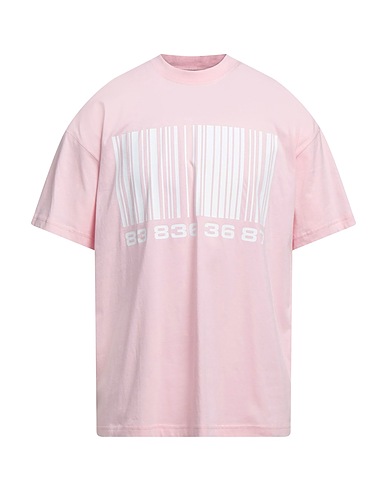VETEMENTS T-shirt Light pink 100% Cotton