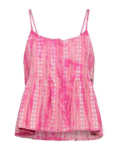 PEPE JEANS Top Fuchsia 100% Cotton