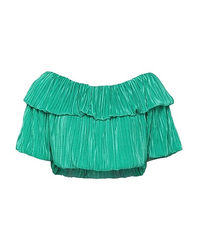 VANESSA SCOTT Top Green 95% Polyester, 5% Elastane