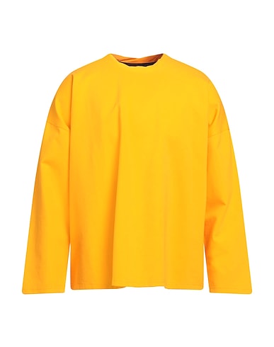 HEVÒ Basic T-shirt Orange 52% Cotton, 40% Polyamide, 8% Elastic fibres