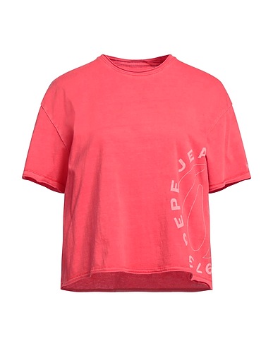 PEPE JEANS T-shirt Coral 100% Cotton
