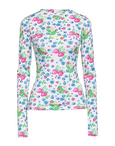 MSGM Top Elegante Bianco 73% Poliammide, 27% Elastan