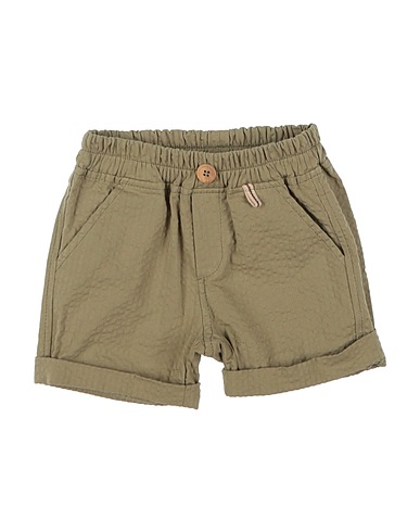 ALETTA Shorts & Bermuda Verde militare 97% Cotone, 3% Elastan