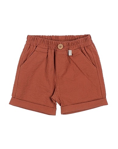ALETTA Shorts & Bermuda Cuoio 97% Cotone, 3% Elastan