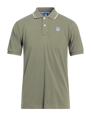 NORTH SAILS Polo shirt Sage green 100% Organic cotton