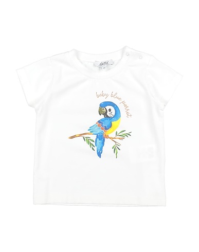 ALETTA T-shirt White 94% Cotton, 6% Elastane