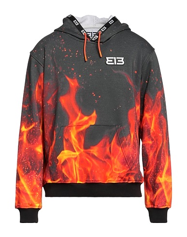 313 TRE UNO TRE Hooded sweatshirt Red 100% Cotton