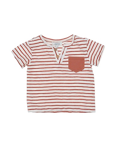 ALETTA T-shirt Beige 84% Cotton, 16% Viscose