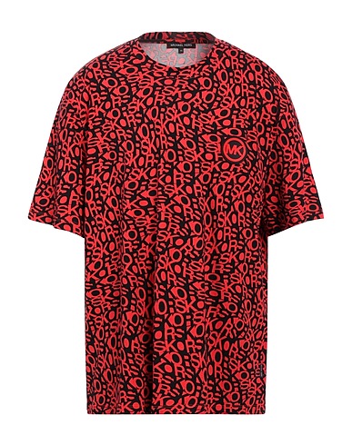 MICHAEL KORS MENS T-Shirt Rot 100% Baumwolle