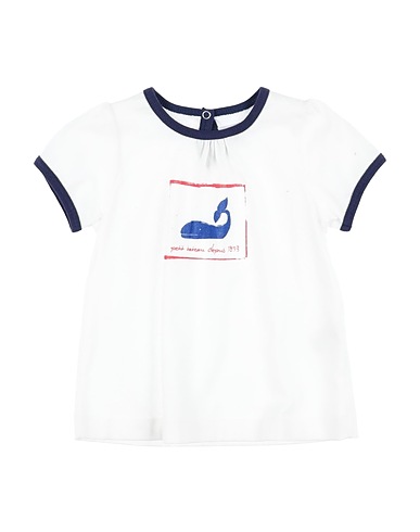 PETIT BATEAU T-shirt Λευκό 100% Βαμβάκι