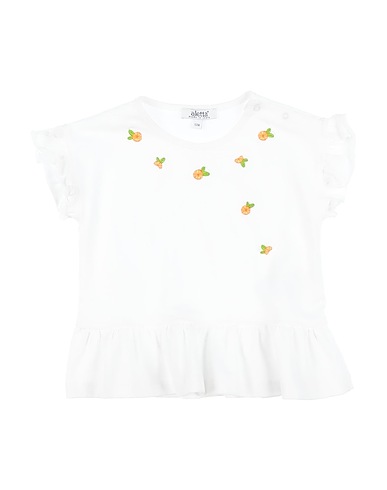 ALETTA T-shirt White 96% Cotton, 4% Elastane