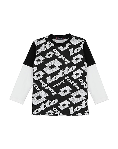 LOTTO T-shirt Charcoal 100% Cotton