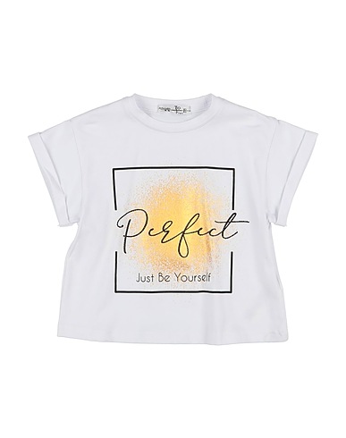 TO BE TOO T-shirt White 94% Cotton, 6% Elastic fibres
