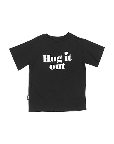 SHOE T-shirt Black 100% Cotton