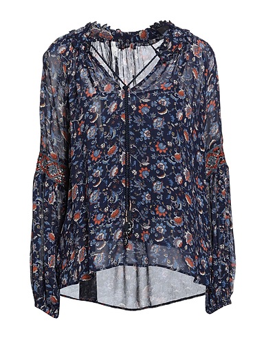 PEPE JEANS Top Blu notte 100% Viscosa