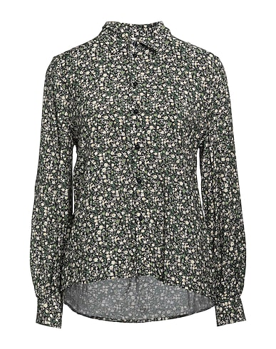 PEPE JEANS Floral shirts & blouses Green 68% Viscose, 32% Rayon