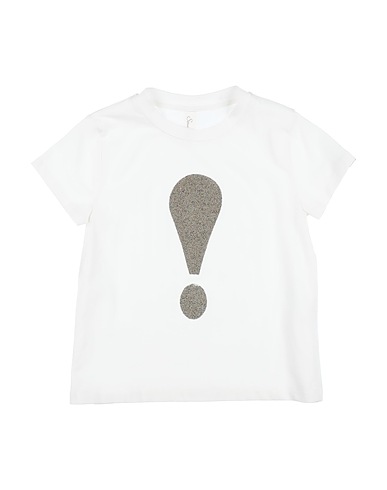 SOUVENIR T-shirt Bianco 90% Cotone, 10% Fibre elastiche