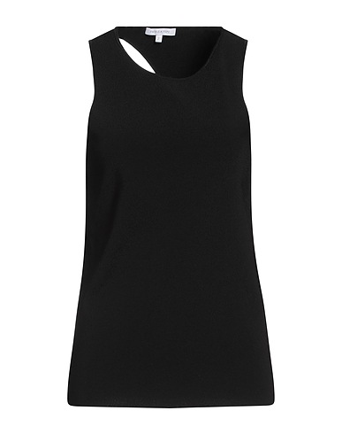 PATRIZIA PEPE Top Nero 59% Viscosa, 35% Poliammide, 6% Elastan