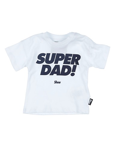 SHOE T-shirt White 100% Cotton