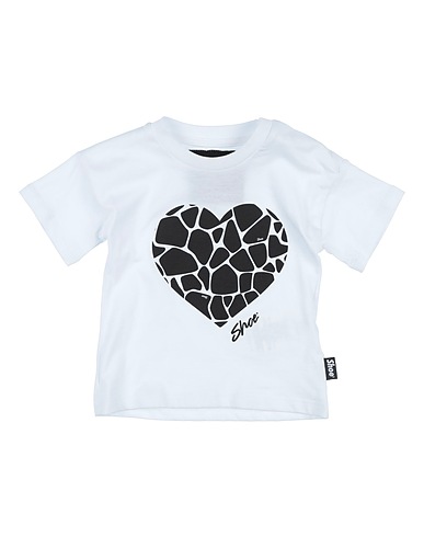 SHOE T-shirt White 100% Cotton