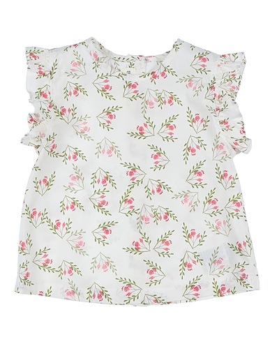 BABE & TESS Top Ivory 97% Cotton, 3% Elastane