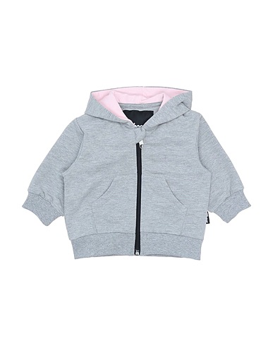 SHOE Hooded track jacket  Grey 56% Cotton, 38% Polyester, 6% Elastane