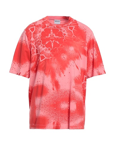 MARCELO BURLON T-Shirt Rot 100% Baumwolle, Polyester