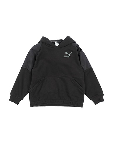 PUMA Felpa Nero 68% Cotone, 32% Poliestere, Elastan, Nylon