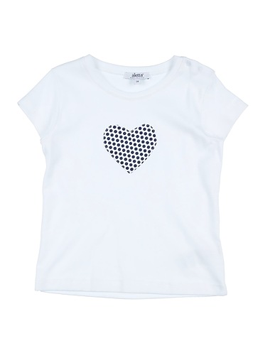 ALETTA T-shirt White 100% Cotton