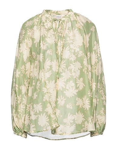 OTTOD'AME Top Light green 42% Linen, 29% Rayon, 29% Viscose
