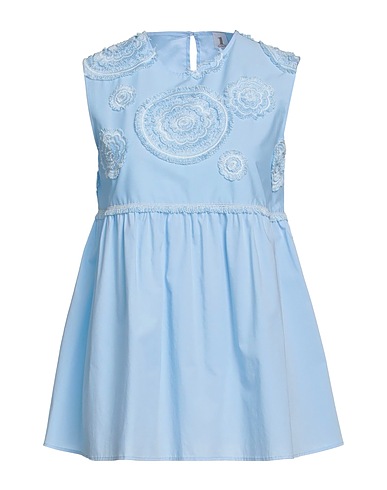 1-ONE Top Sky blue 97% Cotton, 3% Elastane