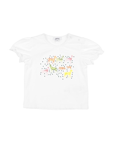 ALETTA T-shirt White 94% Cotton, 6% Elastane