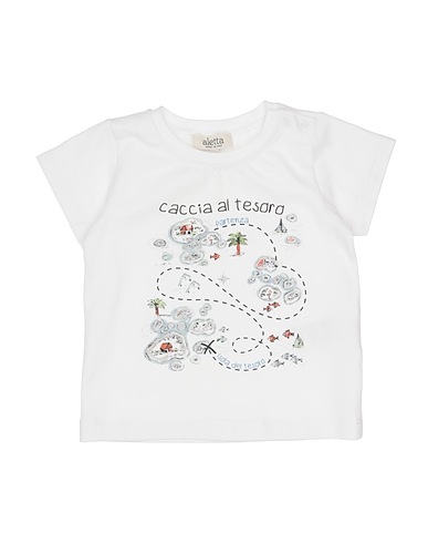 ALETTA T-shirt White 94% Cotton, 6% Elastane