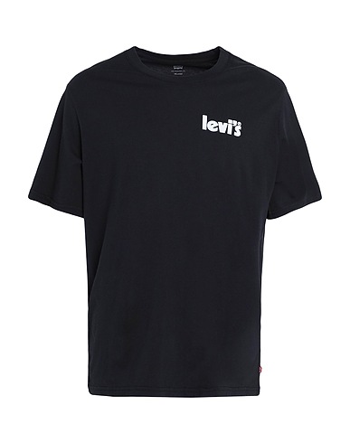 LEVI'S T-Shirt SS RELAXED FIT TEE BLACKS
 Schwarz 100% Baumwolle