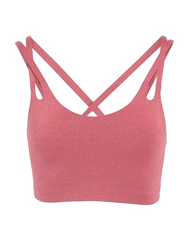 ADIDAS Crop top YO L ST LS FI B
 Brick red 61% Recycled polyamide, 25% Polyester, 14% Elastane