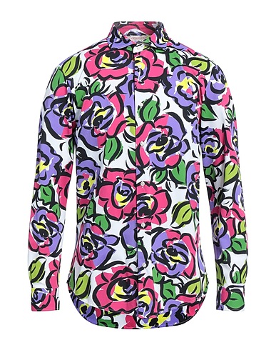 BRIAN DALES Camicia fantasia Fucsia 87% Poliammide, 13% Elastan