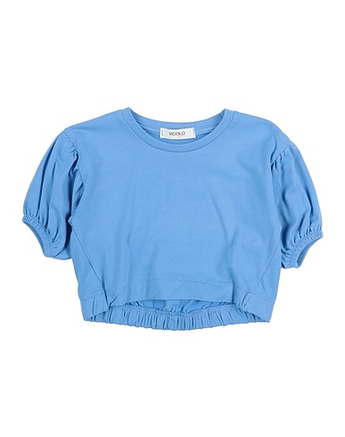 VICOLO T-shirt Slate blue 96% Cotton, 4% Elastic fibres