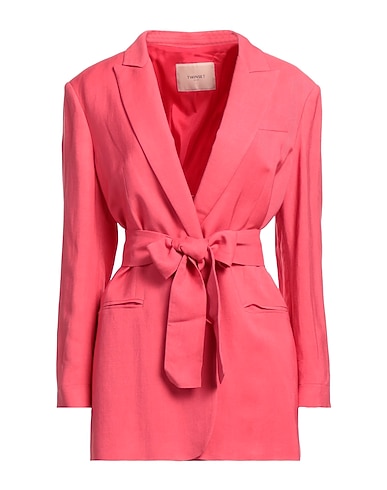 TWINSET Blazer Coral 71% Viscose, 29% Linen