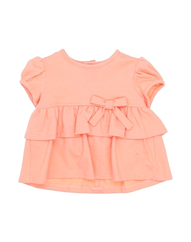 ALETTA Top Salmon pink 94% Cotton, 6% Elastane