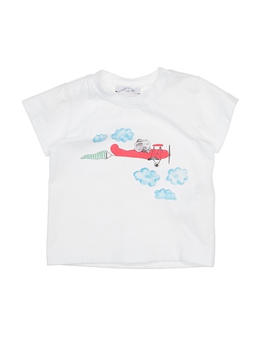 ALETTA T-shirt White 94% Cotton, 6% Elastane