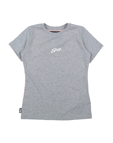 SHOE T-shirt Grey 60% Cotton, 40% Polyester, Elastane