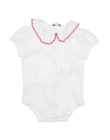 ALETTA TOPWEAR White 97% Cotton, 3% Elastane