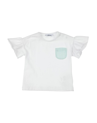 ALETTA T-shirt White 96% Cotton, 4% Elastane