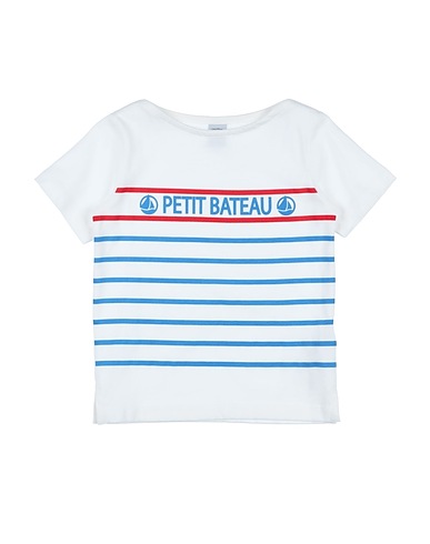 PETIT BATEAU T-shirt White 100% Cotton