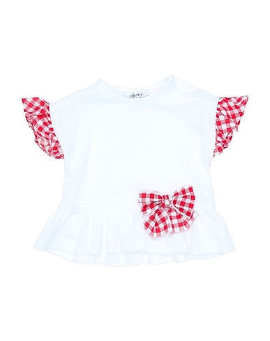 ALETTA T-shirt White 94% Cotton, 6% Elastane