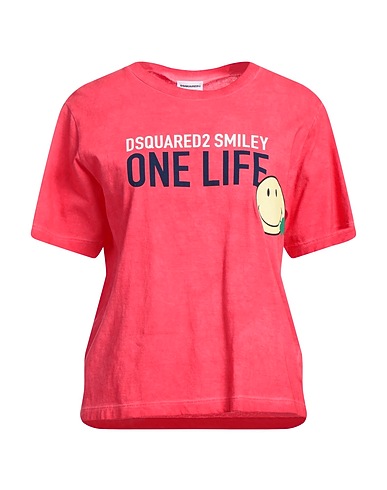 DSQUARED2 T-shirt Coral Cotton